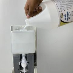 pouring