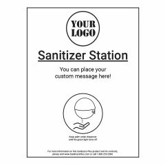 GermStar Hand Sanitizer Floor Dispenser w/ 32oz Refills - 3