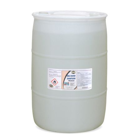 Gel Hand Sanitizer, 70% Alcohol, 55 Gallon Container