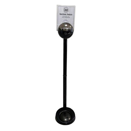 GermStar Hand Sanitizer Floor Dispenser - Black